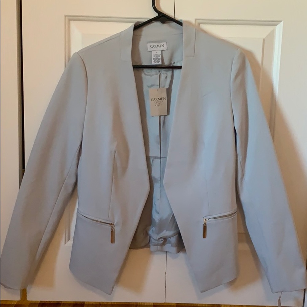 Light blue blazer